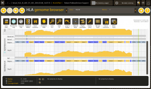 HLA genome browser